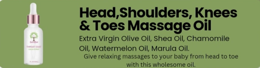 Head, Shoulders, Knees, & Toes Massage Oil